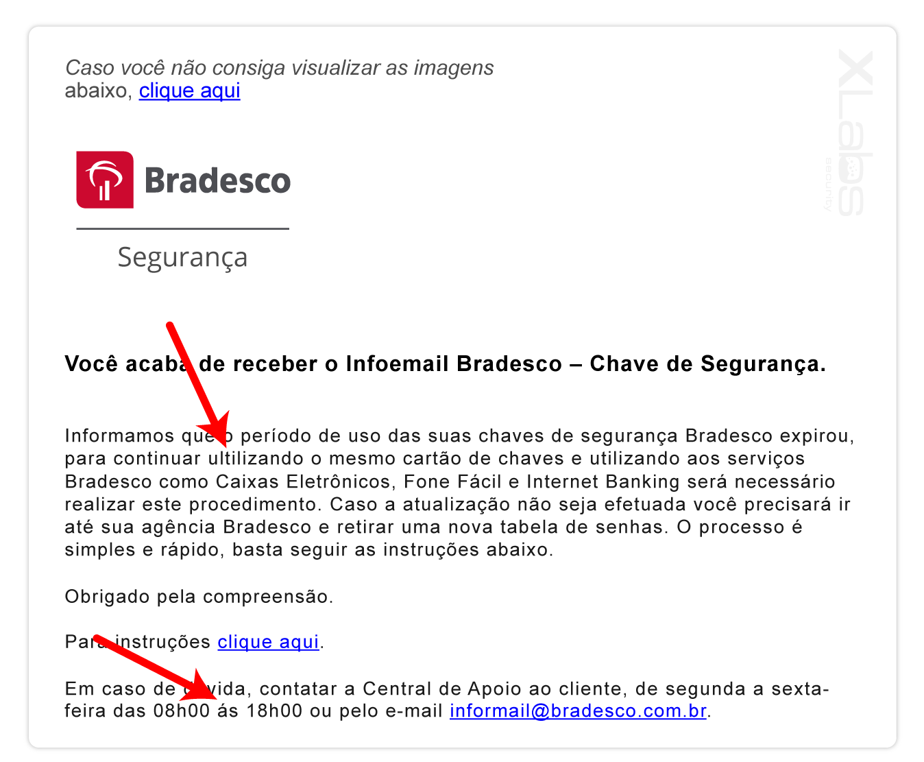 exemplo de phishing no e mail blog post