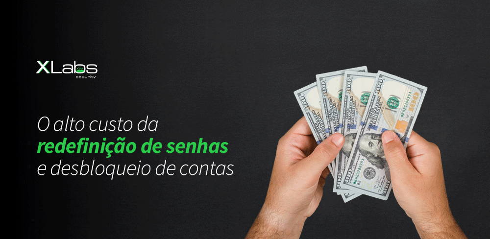 O alto custo da redefinição de senhas e desbloqueio de contas