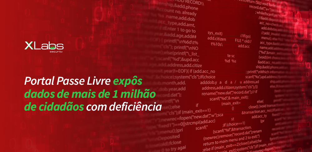 Portal Passe Livre expôs dados de mais de 1 milhão de cidadãos com deficiência